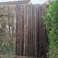 Clôture, Brise vue Bambou Noir Gamme Régulière DOTU / 2-RBF200