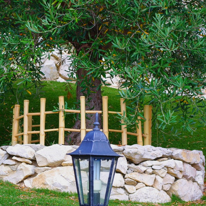 Lot de 2 Barrières de Jardin en Bambou Naturel - Hauteur 30 cm / BAR30 – Image 2