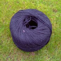 Pelote de corde de chanvre (teintée en noir) / PCCN