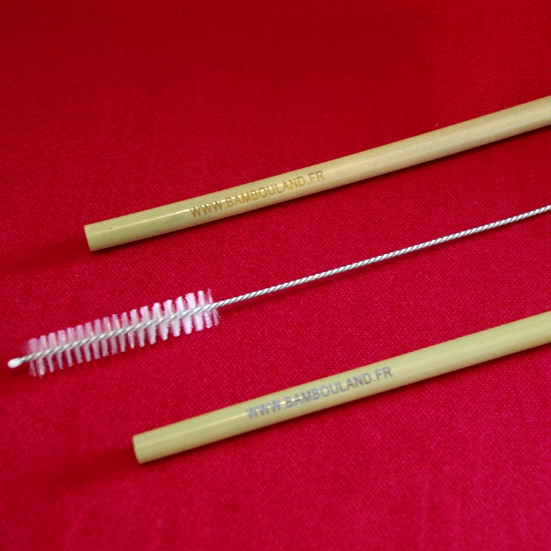 Lot de 500 pailles en bambou – Image 3