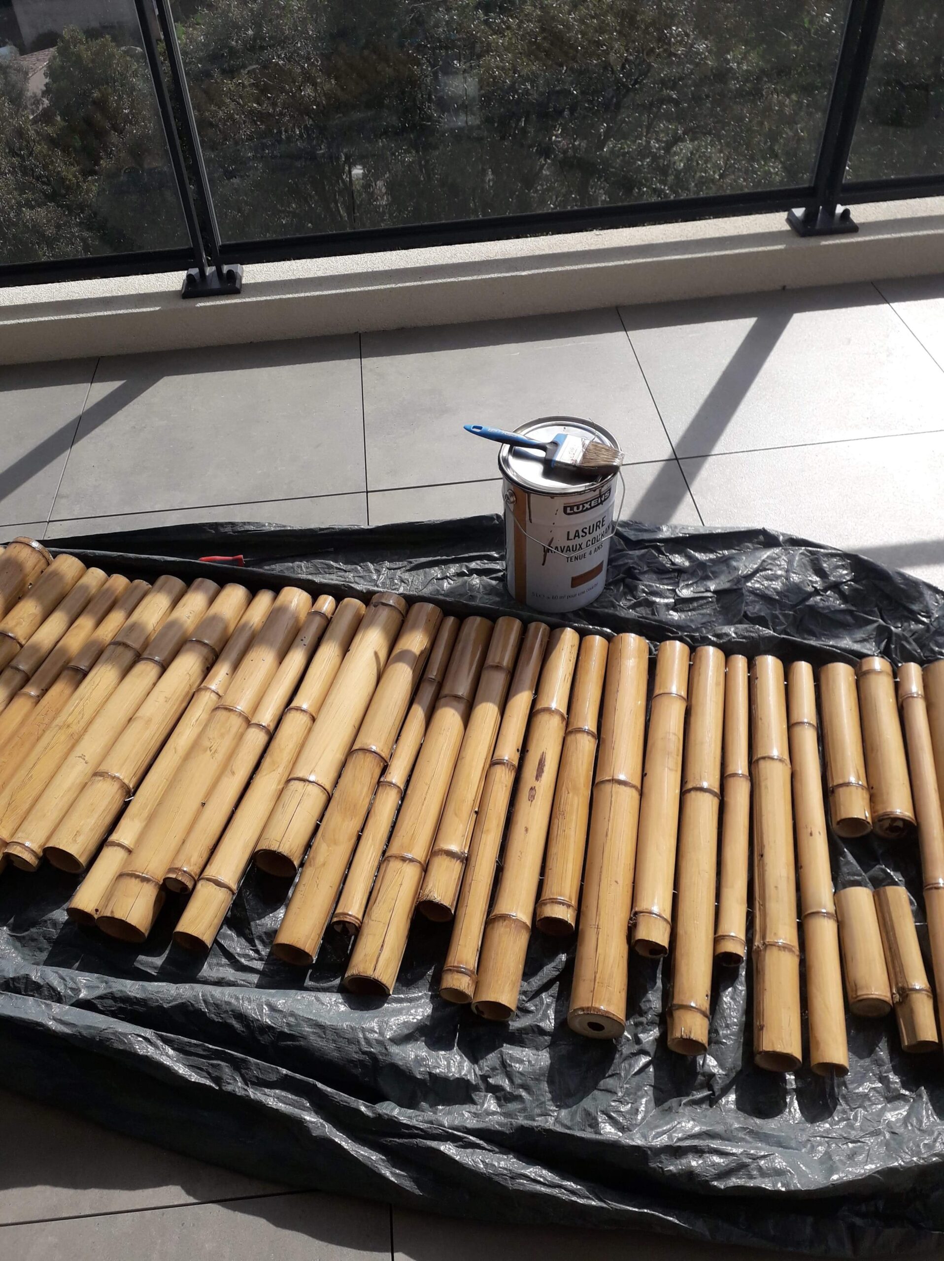 Lot de 2 Bordures de Jardin en Bambou Naturel Zen XIAO / ZF050 – Image 4