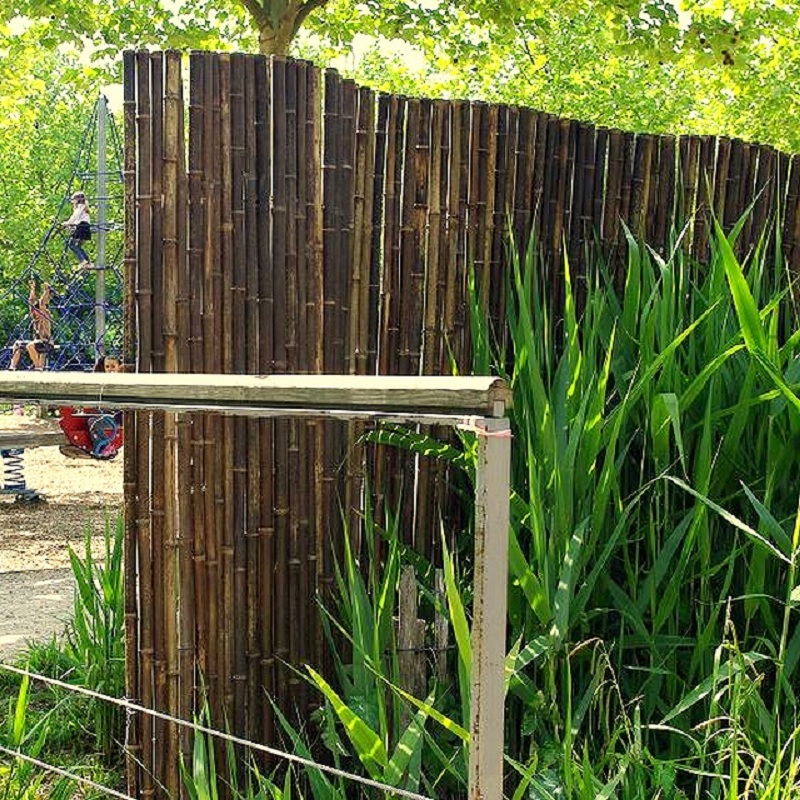 Clôture Bambou Noir Occultante Gamme Régulière MIDO / 5-RBF100