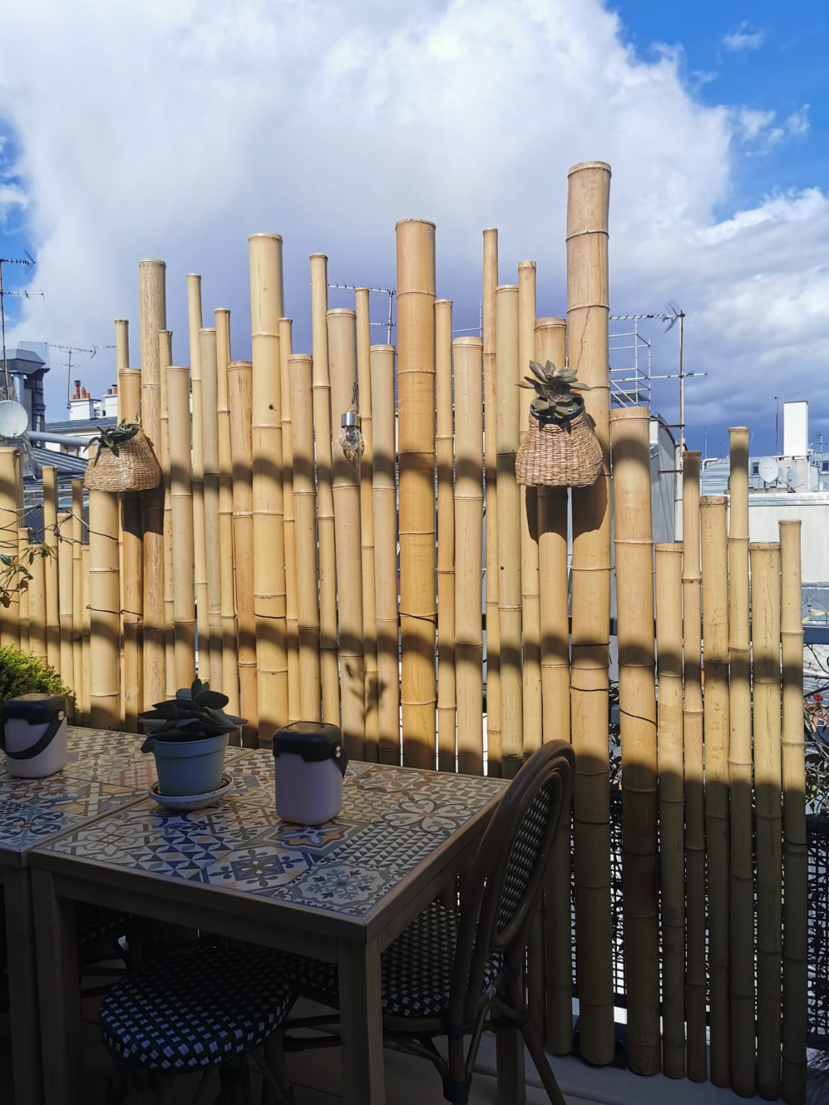 Clôture Bambou Naturel Gamme Zen Irrégulier WITO / ZF150 – Image 6