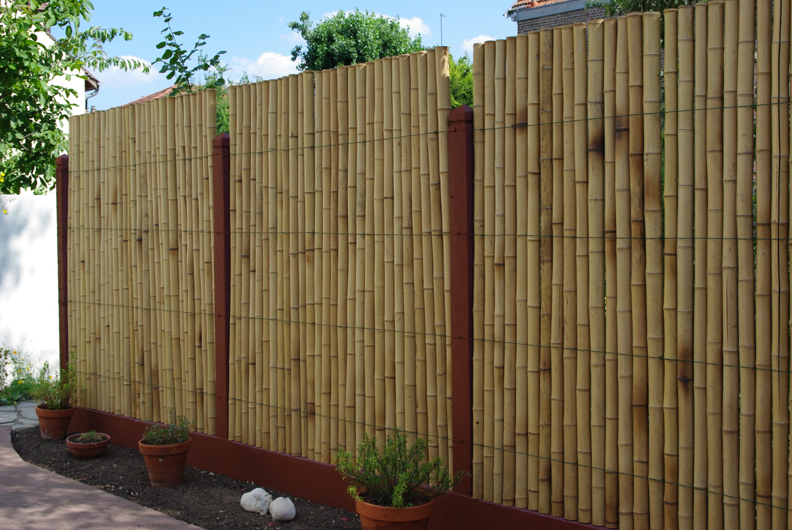 Clôture Bambou Naturel Gamme Zen Régulier INCA / RZF200 – Image 6