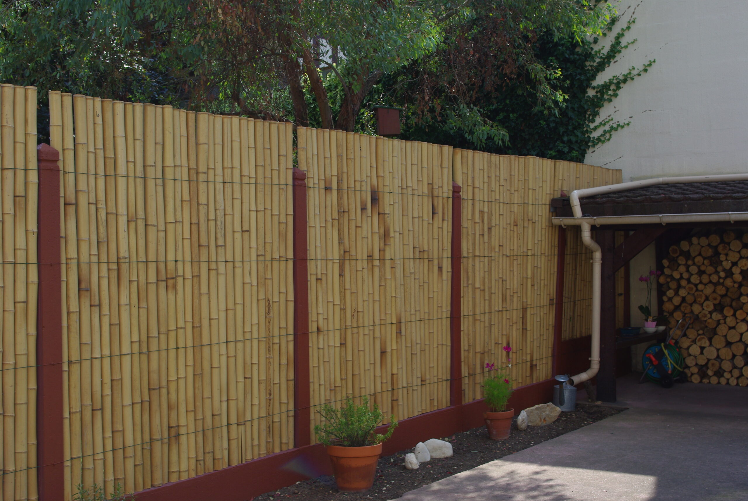 Clôture Bambou Naturel Gamme Zen Régulier INCA / RZF200 – Image 4