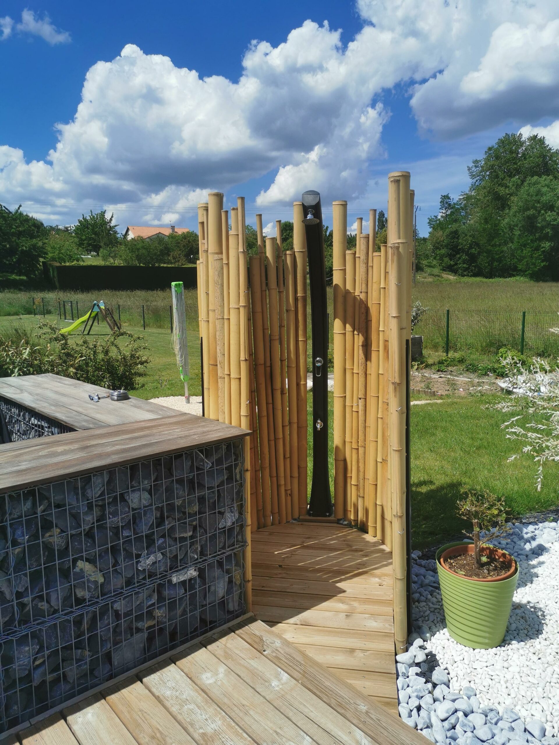 Clôture Bambou Naturel Gamme Zen Irrégulier TIKO / ZF200 – Image 2