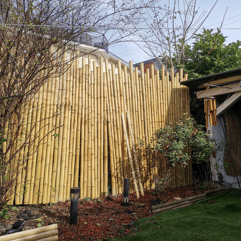 Clôture Bambou Naturel gamme Japonaise irrégulière TOPI / 5-JF200 – Image 6
