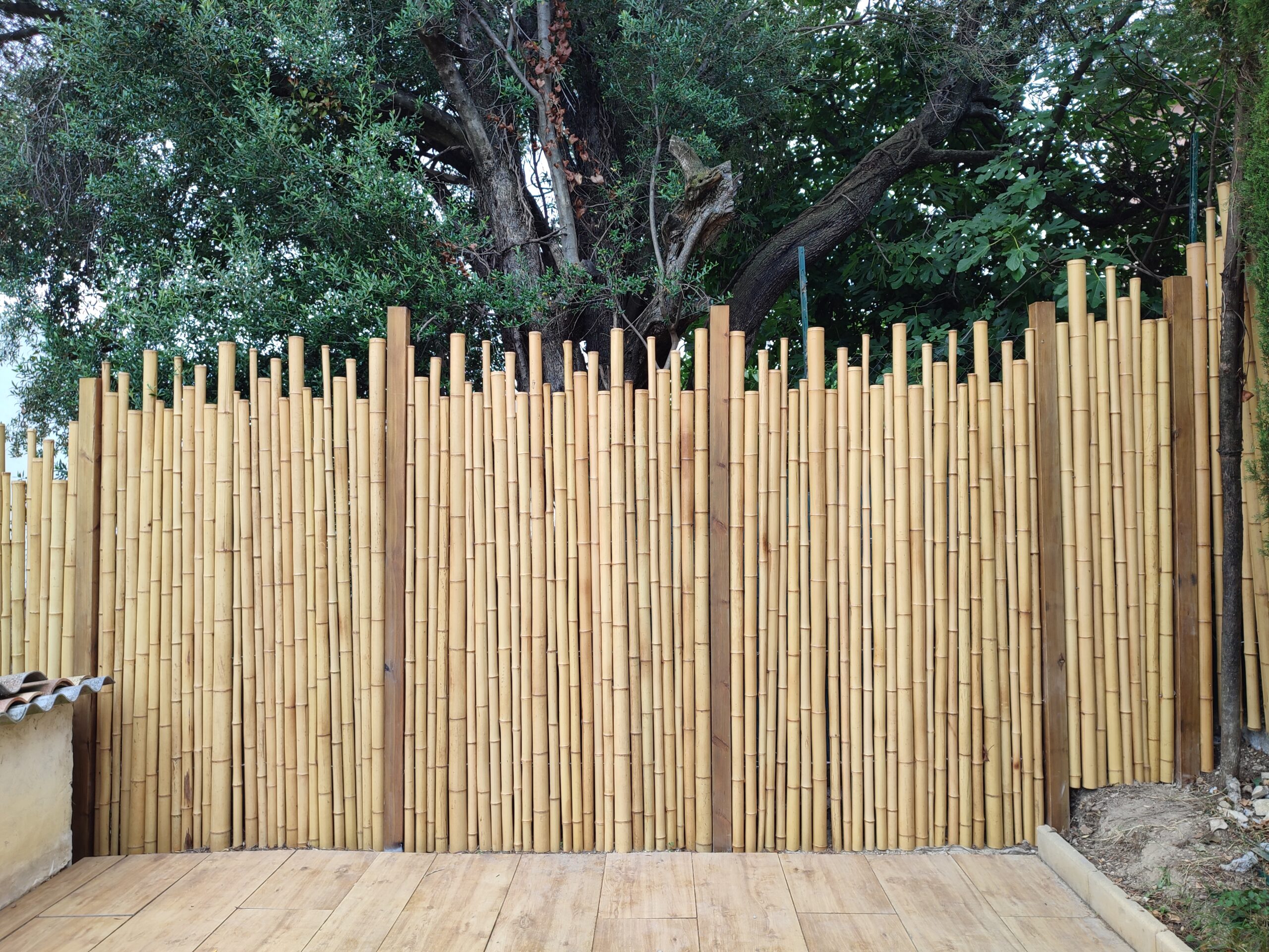 Clôture Bambou Naturel Gamme Zen Irrégulier TIKO / ZF200 – Image 4
