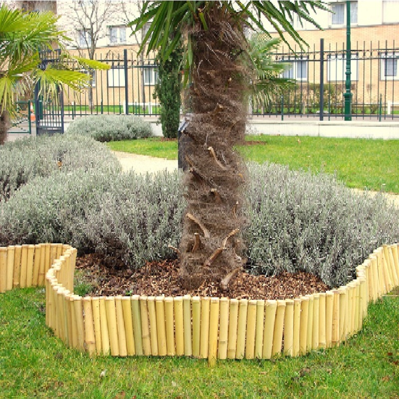 Lot de 2 Bordures de Jardin en Bambou Naturel Régulière BIRA / 3-RF020 – Image 2