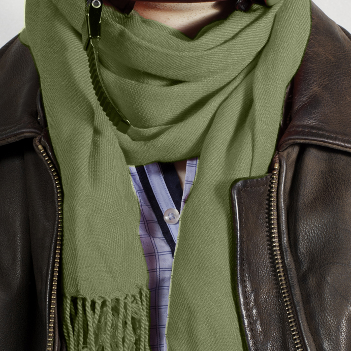 Écharpes en fibres de bambou - Green Tide / M11