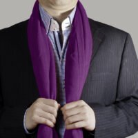 Écharpes en fibres de bambou – Rain Purple / M22