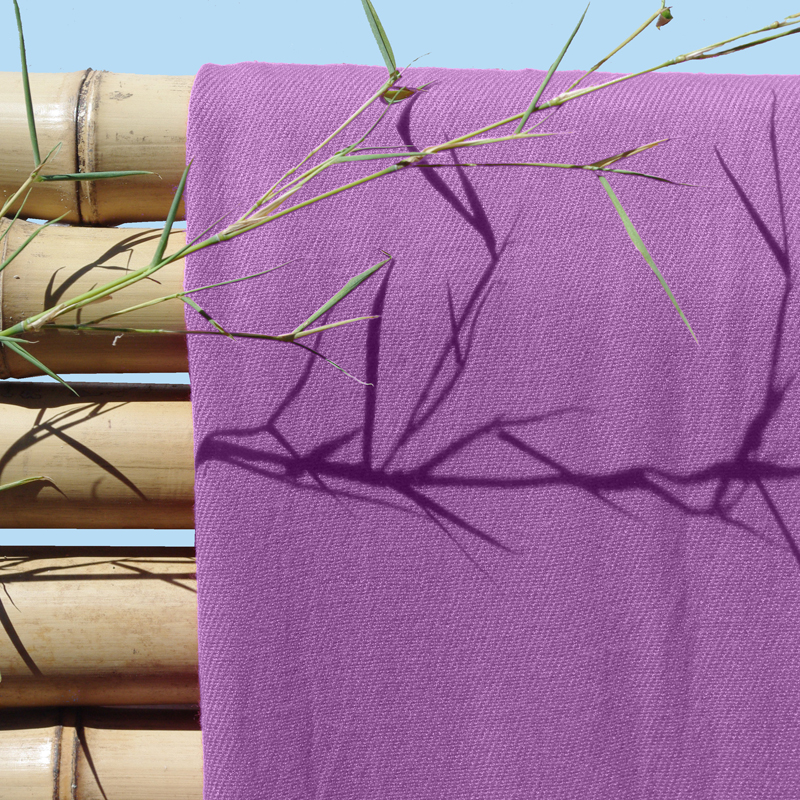Écharpes en fibres de bambou - Rain Purple / M22 – Image 3
