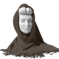 Foulards en fibres de bambou – Five Maroon / W19