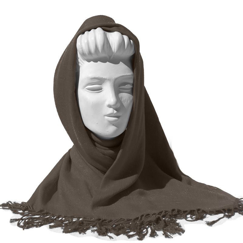 Foulards en fibres de bambou - Five Maroon / W19 – Image 2