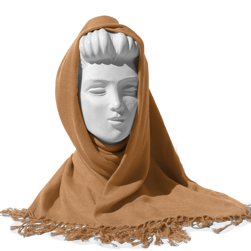 Foulards en fibres de bambou - Orange Juice / W29