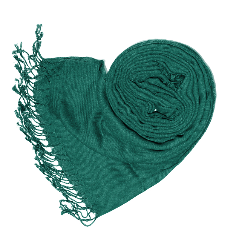 Foulards en fibres de bambou - jungle green / W5 – Image 2