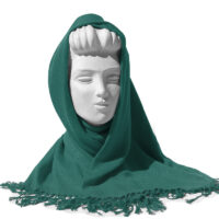 Foulards en fibres de bambou – jungle green / W5