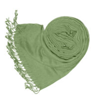 Foulards en fibres de bambou – Tea green / W9