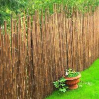 Clôture Bambou, Palissade Noir Gamme Sauvage Irrégulière PASO / 2-WBF250