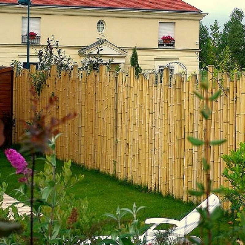 Clôture Bambou Naturel Gamme Zen Irrégulier TIKO / ZF200