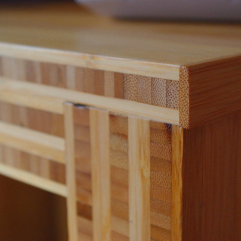 Panneau en lattes de bambou - Épaisseur 19 mm - PLB19 / ANDO – Image 3