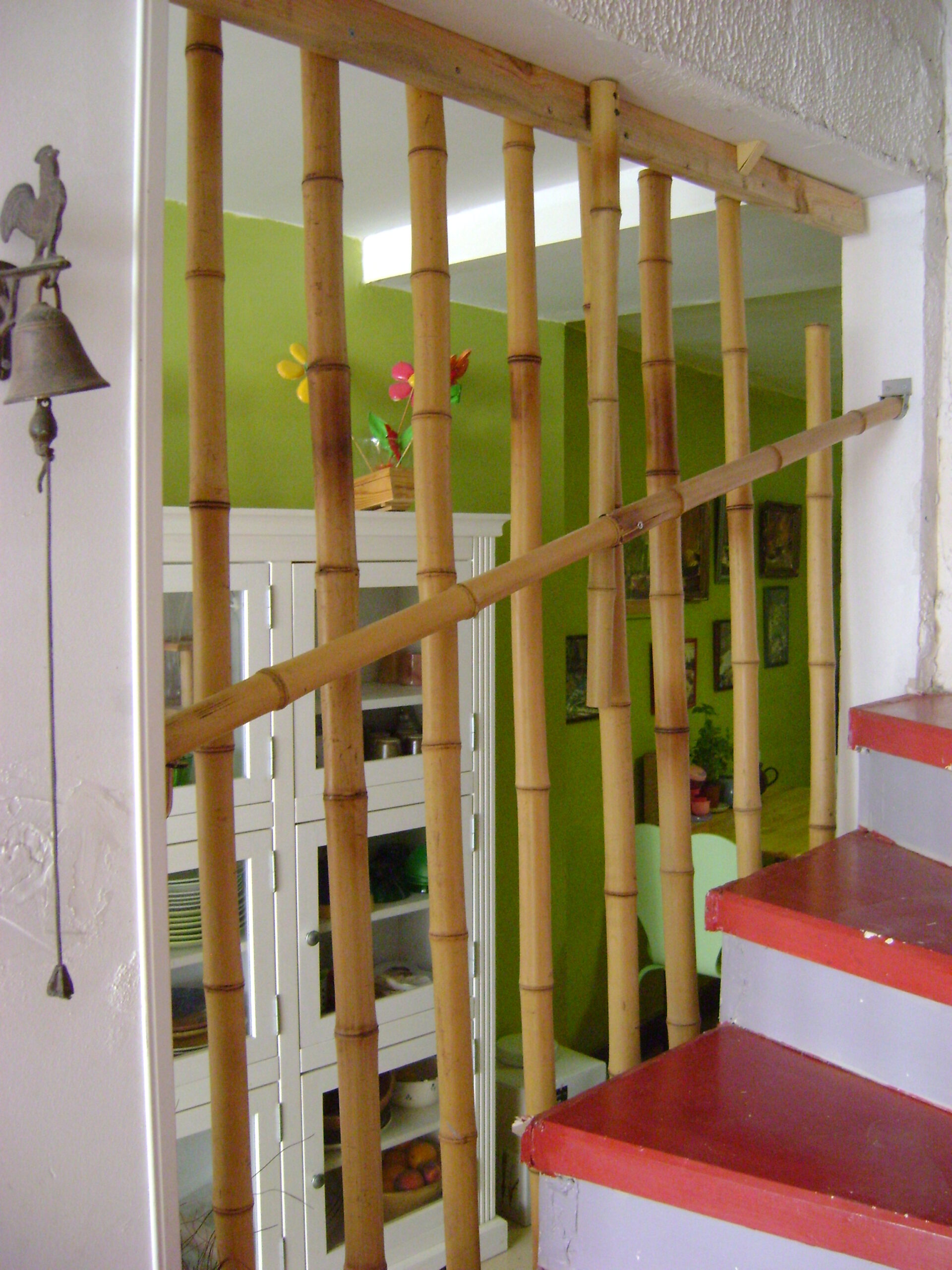 Lot de 4 Tiges, Mât, Perche de Bambou Naturel LONI / T07-300 – Image 4